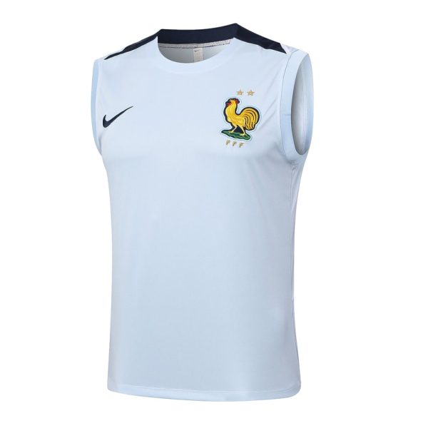 Debardeur Short Equipe de France 2024 2025 Blanc
