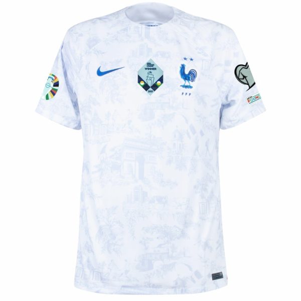 Maillot Enfant Equipe de France Exterieur Euro 2024 Qualifications