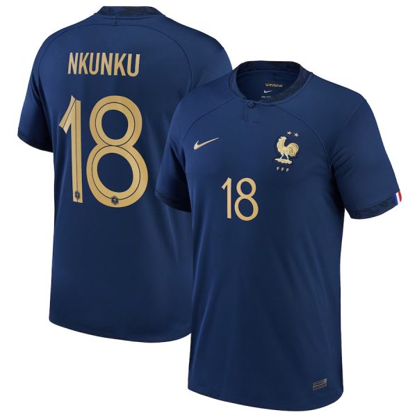 Maillot Enfant Equipe de France Domicile 2023 2024 Nkunku