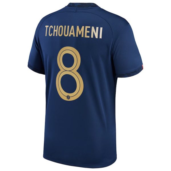 Maillot Enfant Equipe de France Domicile 2023 2024 Tchouameni
