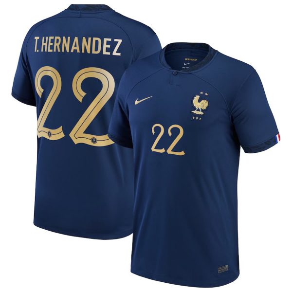 Maillot Enfant Equipe de France Domicile 2023 2024 T.Hernandez
