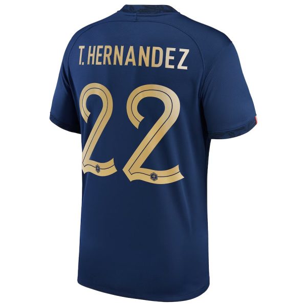 Maillot Enfant Equipe de France Domicile 2023 2024 T.Hernandez
