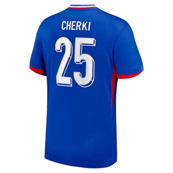 Maillot Equipe de France Enfant Domicile 2024 2025 Cherki