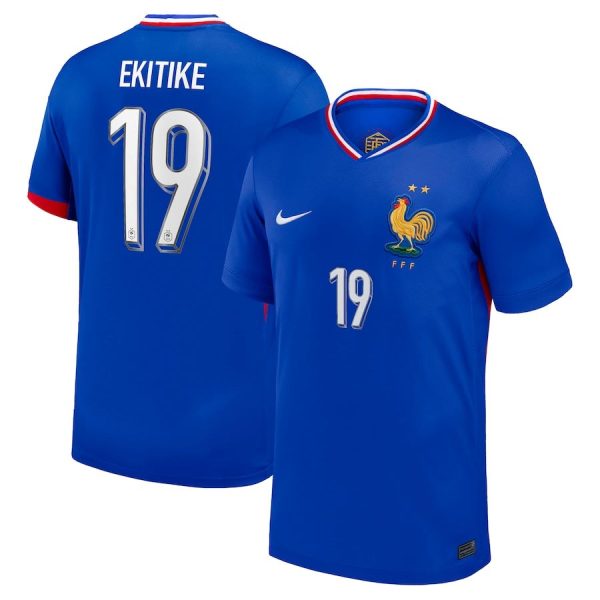 Maillot Equipe de France Enfant Domicile 2024 2025 Ekitike
