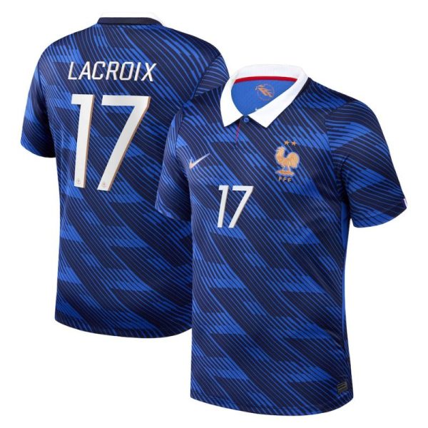 Maillot Equipe de France Domicile Coupe du Monde 2026 Lacroix