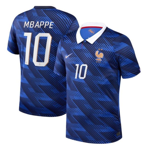 Maillot Equipe de France Domicile Coupe du Monde 2026 Mbappe