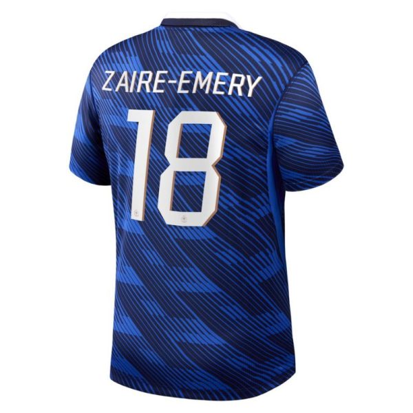 Maillot Equipe de France Domicile Coupe du Monde 2026 Zaire Emery