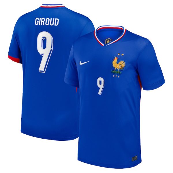 Maillot Equipe de France Enfant Domicile 2024 2025 Giroud