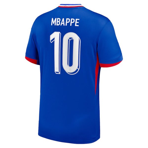 Maillot Equipe de France Enfant Domicile 2024 2025 Mbappe