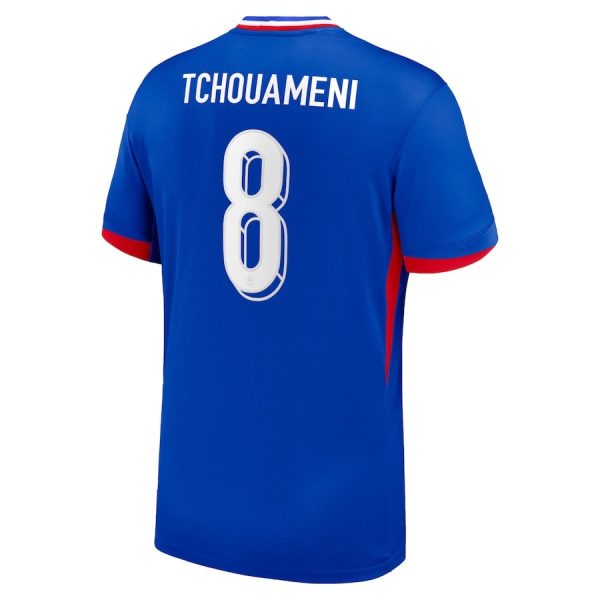 Maillot Equipe de France Domicile 2024 2025 Tchouameni