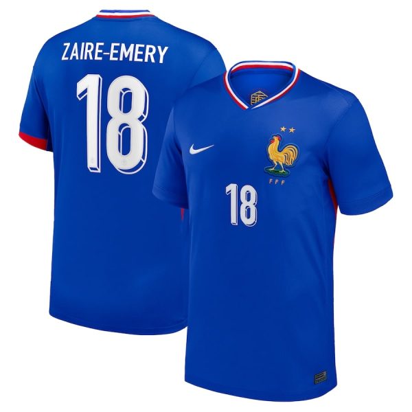 Maillot Equipe de France Domicile 2024 2025 Zaire-Emery