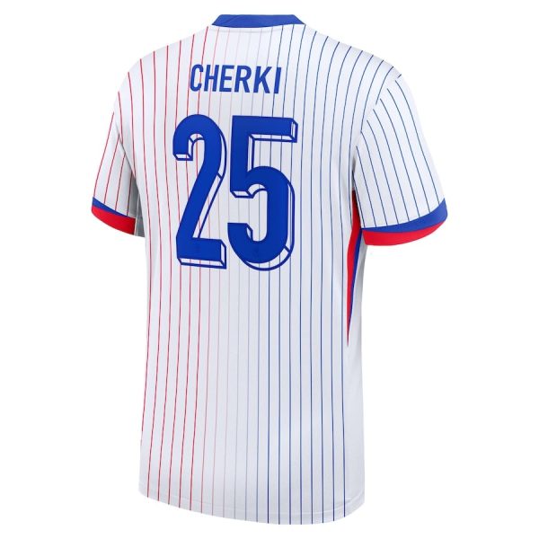 Maillot Enfant Equipe de France Exterieur 2024 2025 Cherki