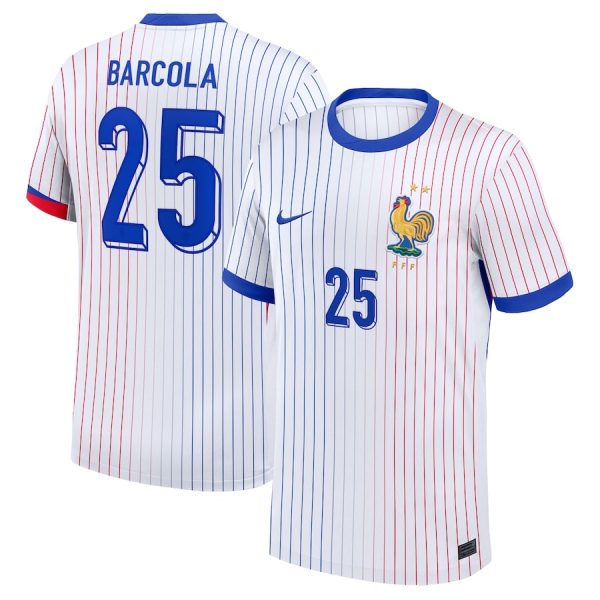 Maillot Equipe de France Exterieur 2024 2025 Barcola