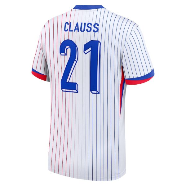 Maillot Equipe de France Exterieur 2024 2025 Clauss