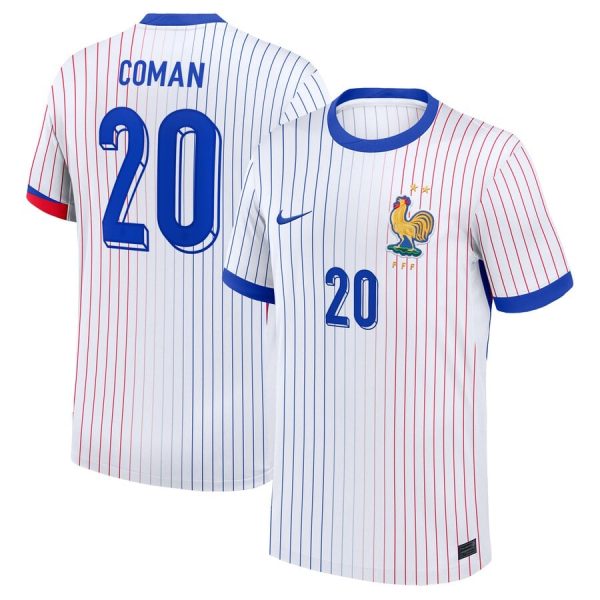 Maillot Equipe de France Exterieur 2024 2025 Coman