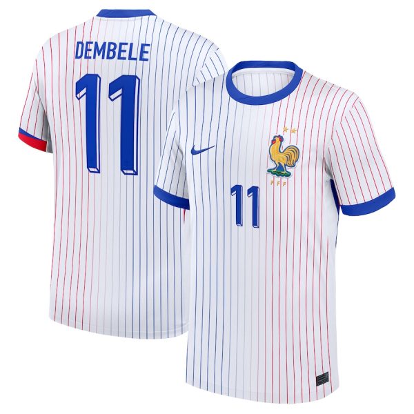 Maillot Equipe de France Exterieur 2024 2025 Dembelé