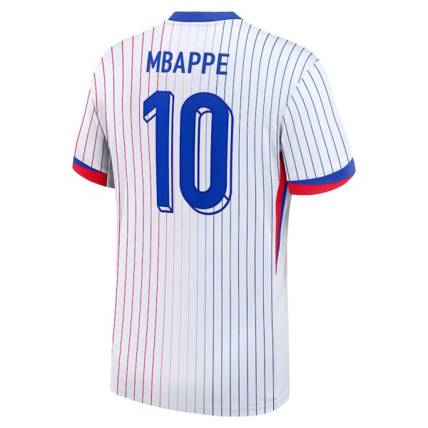 Maillot Enfant Equipe de France Exterieur 2024 2025 Mbappe