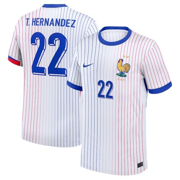 Maillot Equipe de France Exterieur 2024 2025 T. Hernandez