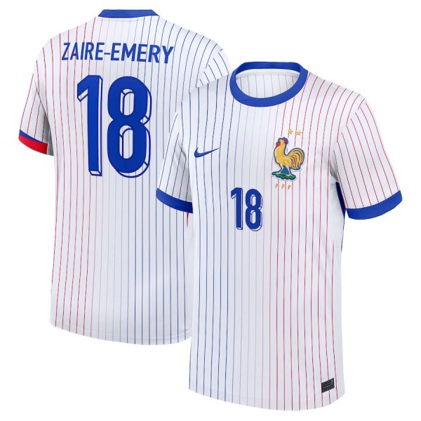 Maillot Equipe de France Exterieur 2024 2025 Zaire-Emery