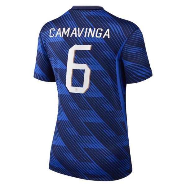 Maillot Equipe de France Femme Domicile Coupe du Monde 2026 Camavinga