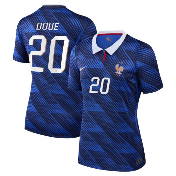 Maillot Equipe de France Femme Domicile Coupe du Monde 2026 Doue