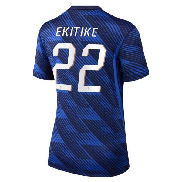 Maillot Equipe de France Femme Domicile Coupe du Monde 2026 Ekitike