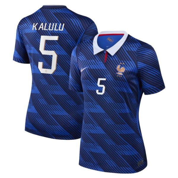 Maillot Equipe de France Femme Domicile Coupe du Monde 2026 Kalulu