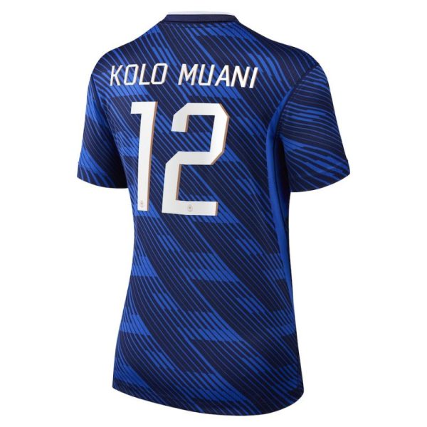 Maillot Equipe de France Femme Domicile Coupe du Monde 2026 Kolo Muani
