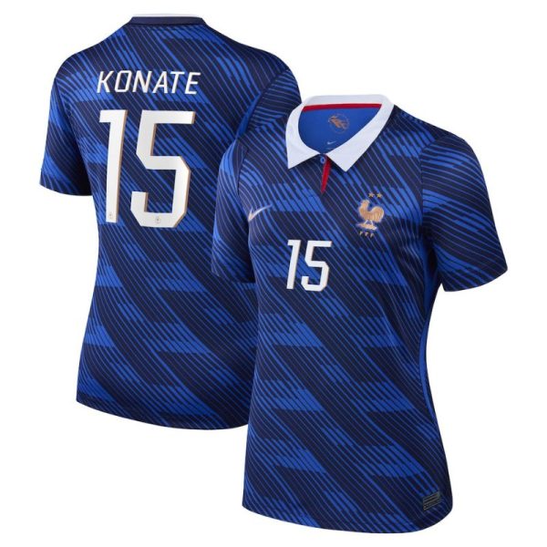 Maillot Equipe de France Femme Domicile Coupe du Monde 2026 Konate