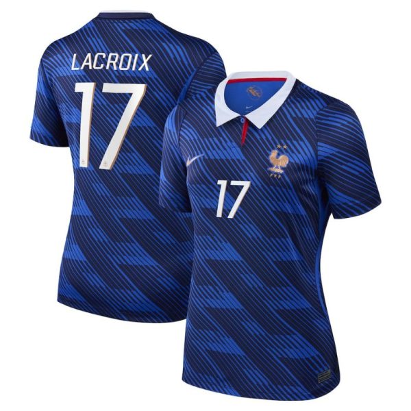 Maillot Equipe de France Femme Domicile Coupe du Monde 2026 Lacroix