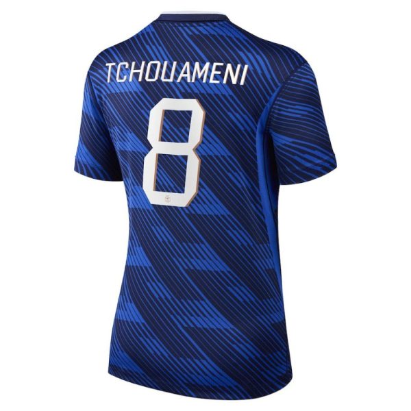Maillot Equipe de France Femme Domicile Coupe du Monde 2026 Tchouameni