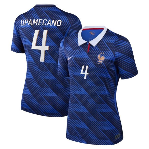 Maillot Equipe de France Femme Domicile Coupe du Monde 2026 Upamecano