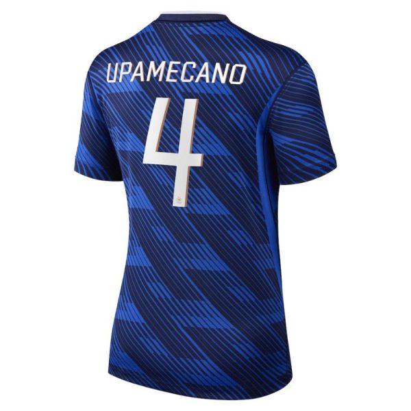 Maillot Equipe de France Femme Domicile Coupe du Monde 2026 Upamecano