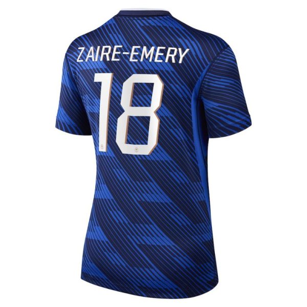 Maillot Equipe de France Femme Domicile Coupe du Monde 2026 Zaire Emery