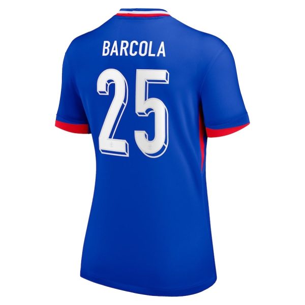 Maillot Equipe de France Femme Domicile 2024 2025 Barcola
