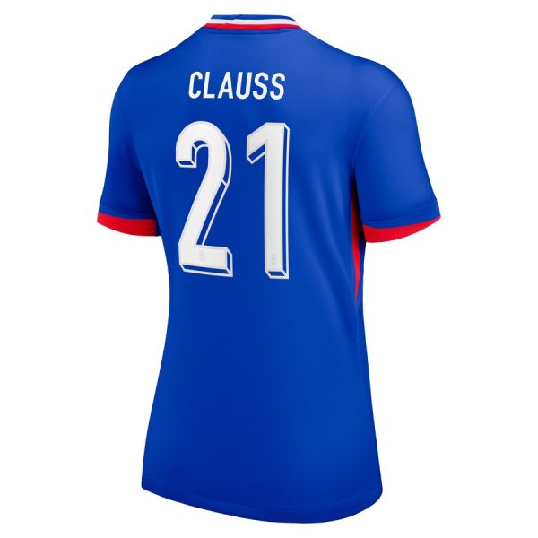 Maillot Equipe de France Femme Domicile 2024 2025 Clauss