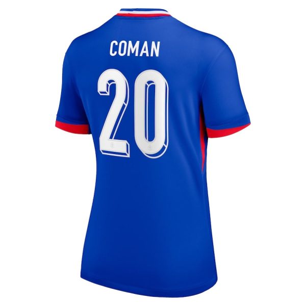 Maillot Equipe de France Femme Domicile 2024 2025 Coman