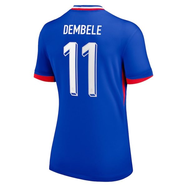 Maillot Equipe de France Femme Domicile 2024 2025 Dembele