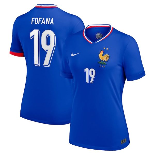 Maillot Equipe de France Femme Domicile 2024 2025 Fofana