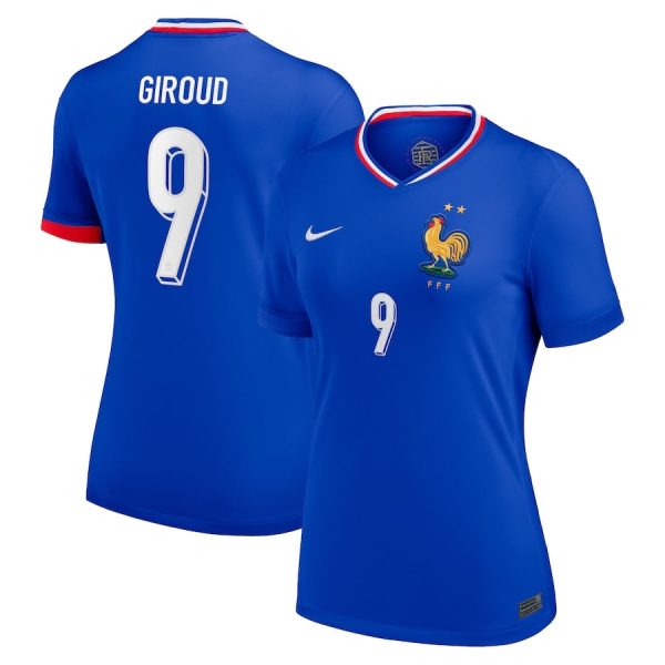 Maillot Equipe de France Femme Domicile 2024 2025 Giroud