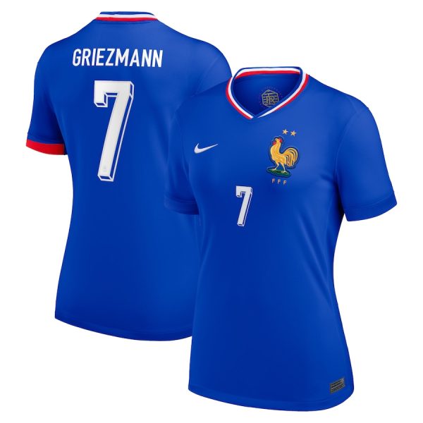 Maillot Equipe de France Femme Domicile 2024 2025 Griezmann