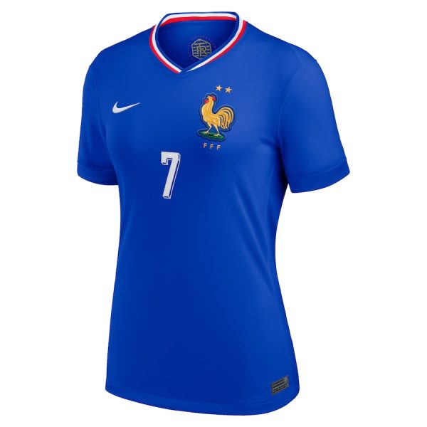 Maillot Equipe de France Femme Domicile 2024 2025 Griezmann