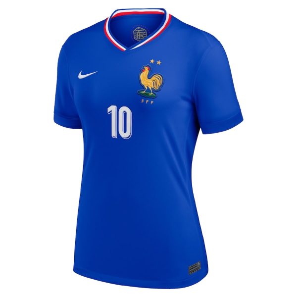 Maillot Equipe de France Femme Domicile 2024 2025 Mbappe
