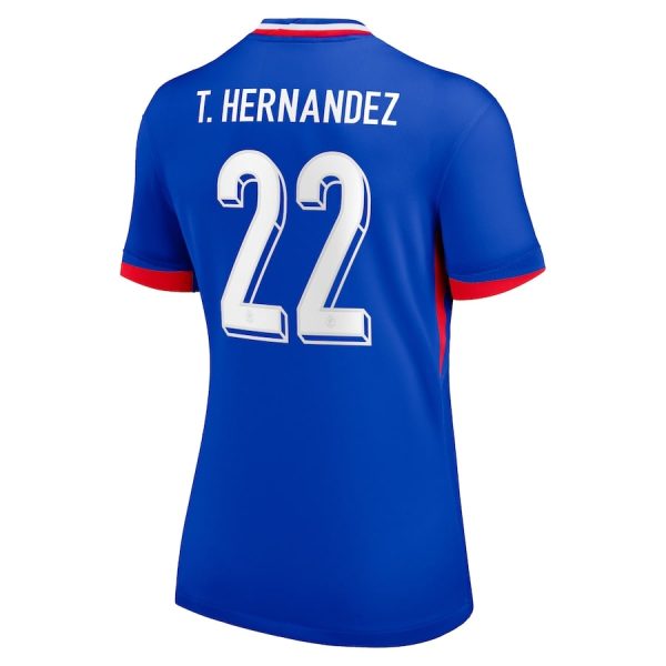 Maillot Equipe de France Femme Domicile 2024 2025 T. Hernandez