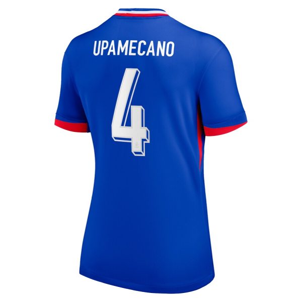 Maillot Equipe de France Femme Domicile 2024 2025 Upamecano