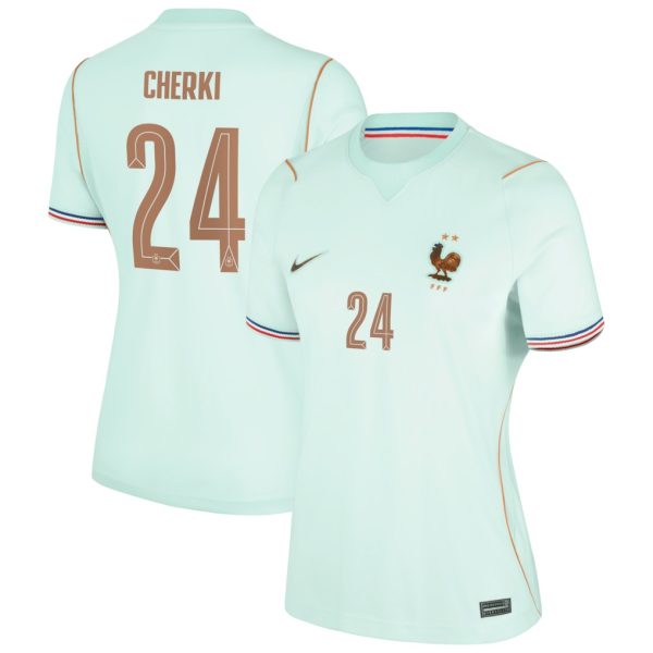 Maillot Equipe de France Femme Exterieur Coupe du Monde 2026 Cherki