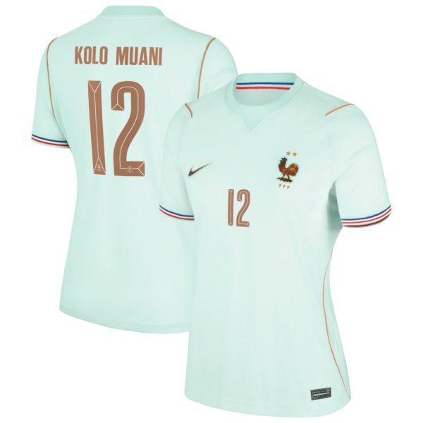 Maillot Equipe de France Femme Exterieur Coupe du Monde 2026 Kolo Muani