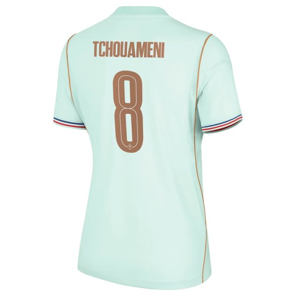 Maillot Equipe de France Femme Exterieur Coupe du Monde 2026 Tchouameni