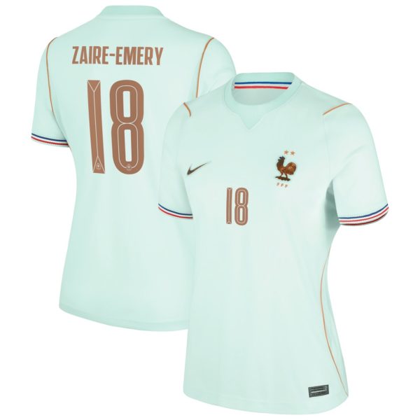Maillot Equipe de France Femme Exterieur Coupe du Monde 2026 Zaire Emery