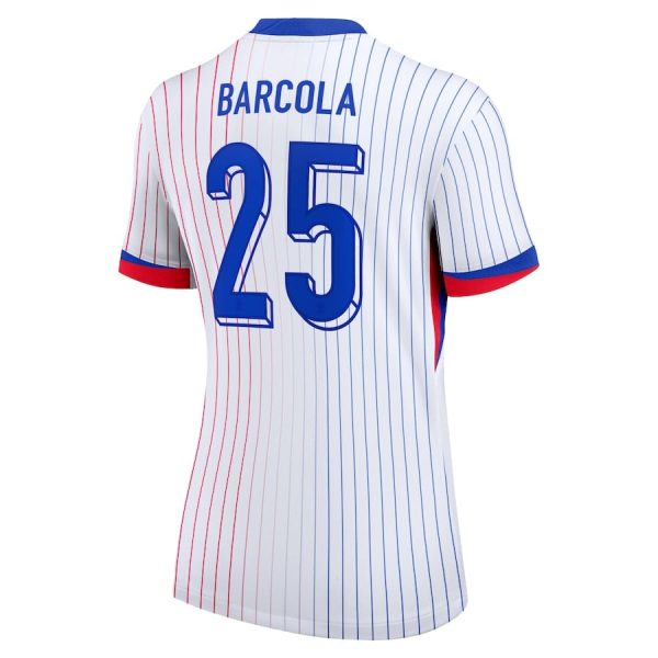 Maillot Equipe de France Femme Exterieur 2024 2025 Barcola